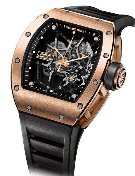 Richard Mille RM 035 Gold Toro Replica Watch